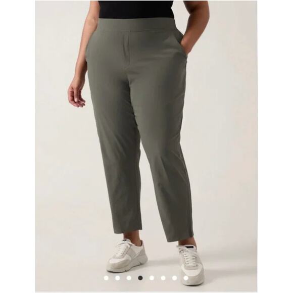 Athleta Pants - ATHLETA Brooklyn Ankle Pants in Green // 20